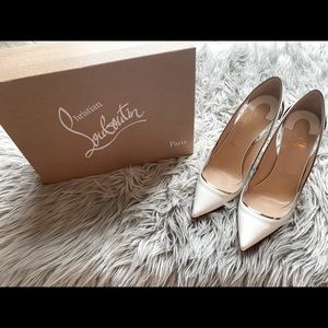 Christian Louboutin Cosmo patent leather & PVC
